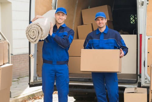 Local removals vehicle ready for a Sutton home or business move
