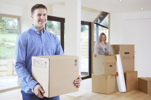 Customer and staff safety at a self storage facility entrance