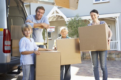 Local removals crew handling a residential move across Sutton