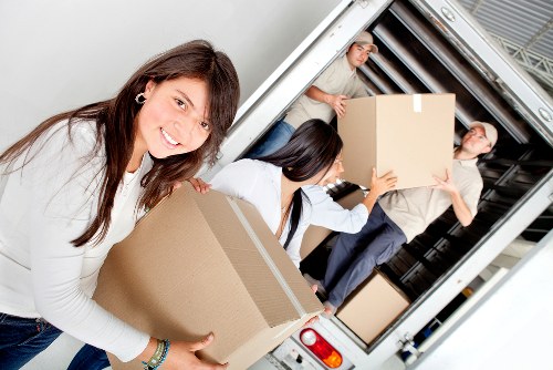 Furniture moved from a Sutton property for secure short-term storage